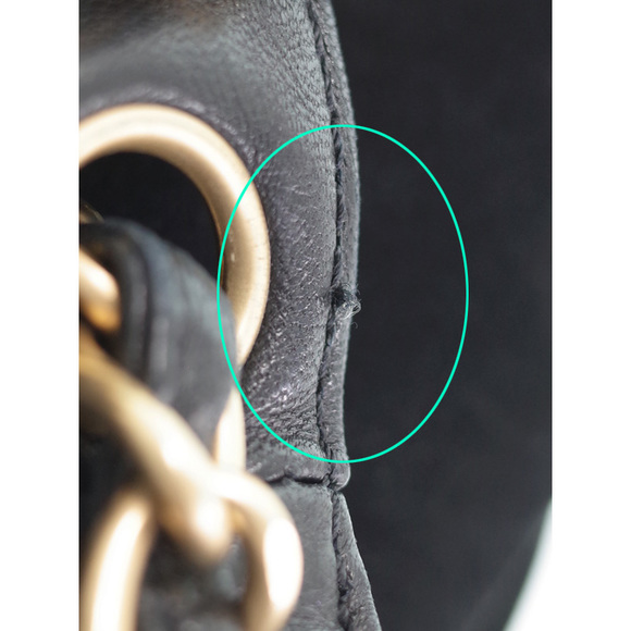 Chanel Coco Mark Chain Shoulder Bag Black - Picture 9 of 9